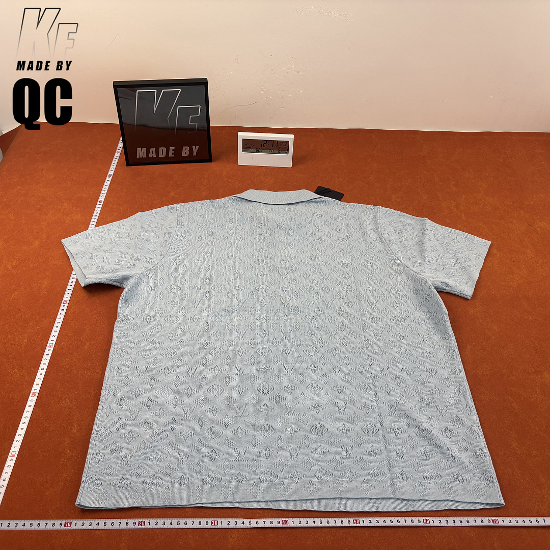 Other 1V Hollow-Out Pocket Knitted Polo - Image 22