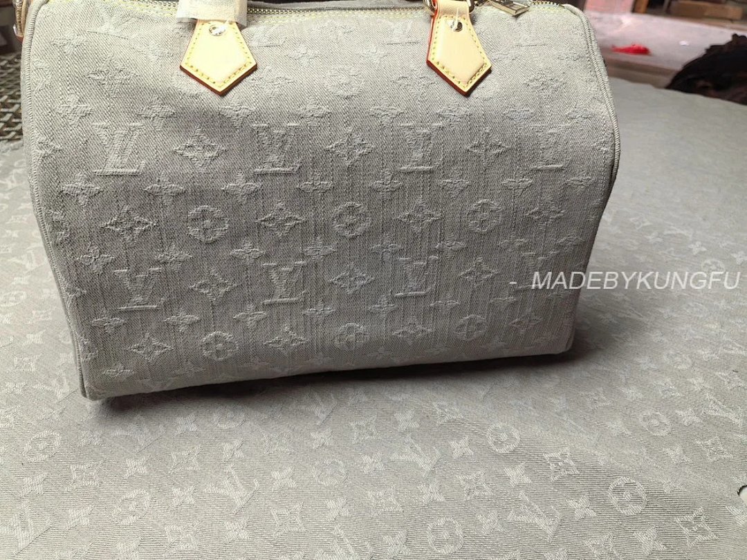 【A+ Item ID 8509 Speedy-Soft-30- Gray Denim Removable Leather Tag (Hardware Acce) - Image 38