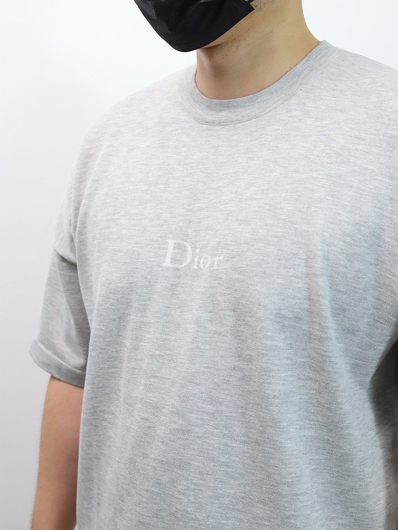 Other Or Oversized Loose Knitted Jacquard Tee - Image 11