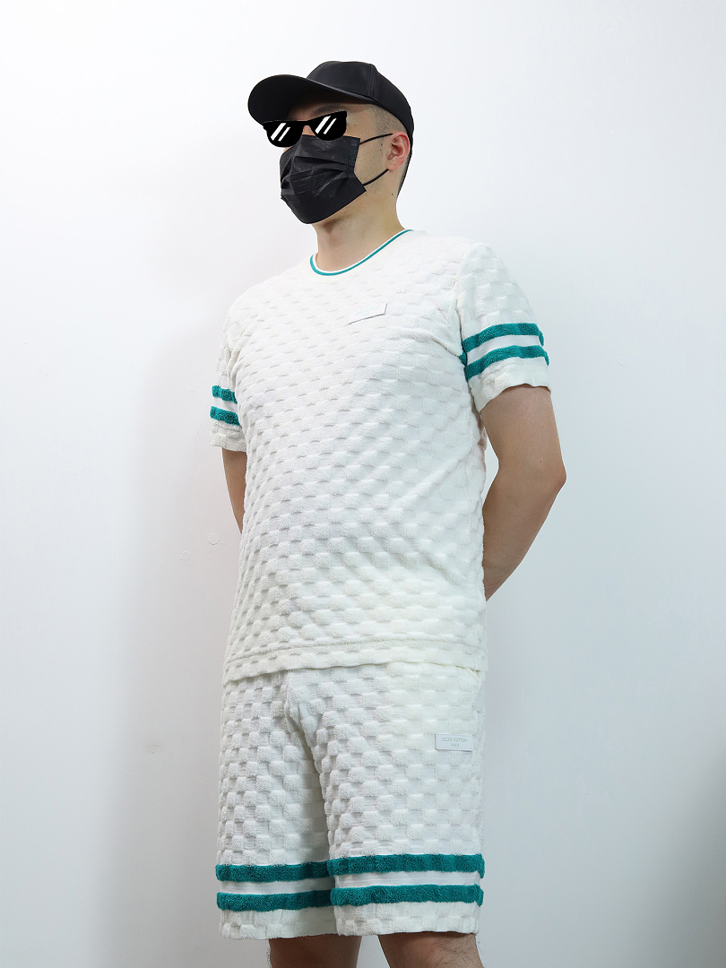 Other 1V DAMIER Terry Tennis TEE - Image 9
