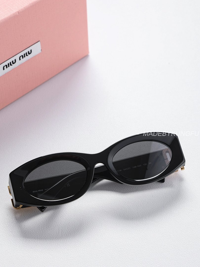 【A+ Item ID 8412 M1U-Miu- Miu -2022Ss- Classic (Cat Eye Sunglasses Flat Frame Su) - Image 15