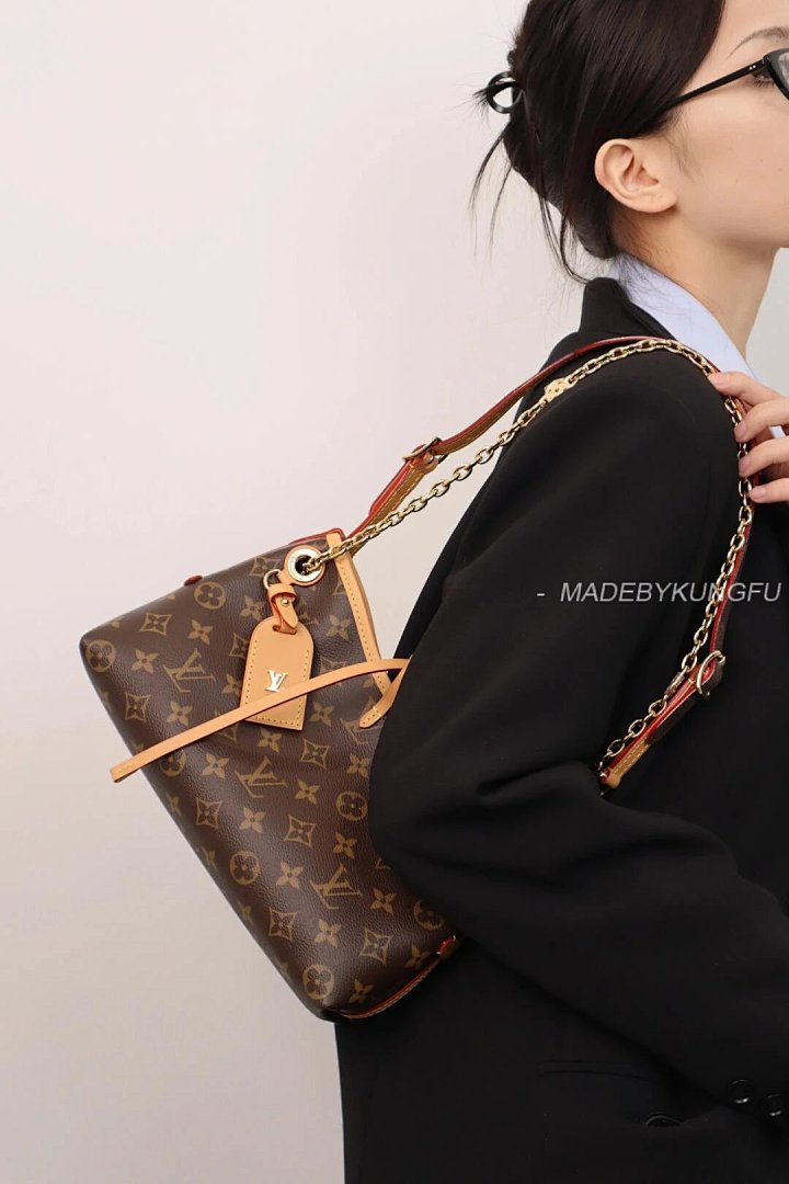 【A+ Item ID 8435 Advanced Customization -2022Ss Monogram Vintage Series (Carryall BB C) - Image 29