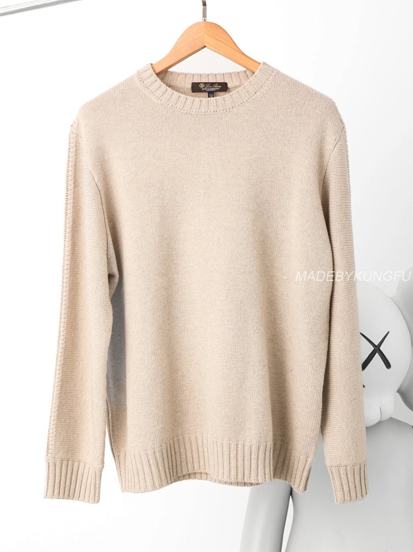【A+ Item ID 8261 Loro-Pi@Na-LP-2024Ss- Cashmere Sweater (Warm With Si) - Image 23