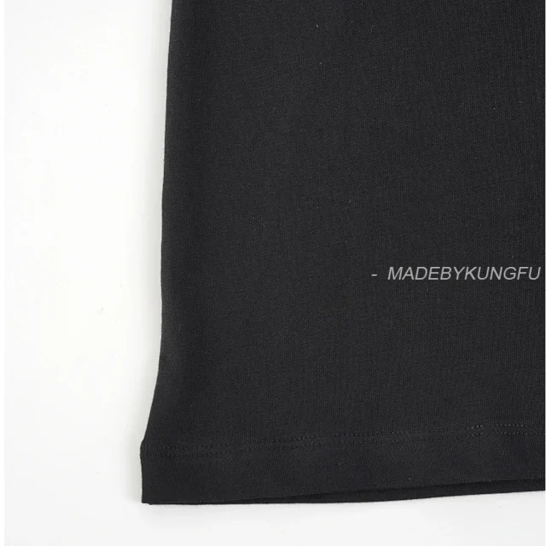 【A+ Item ID 9039 Mon Basic Black And White Gray Short Sleeved Custom Logo Solid Color Round Neck Sh - Image 20