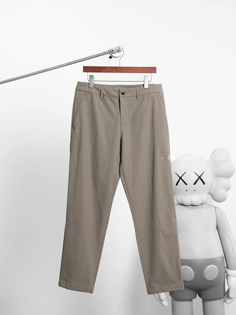 【A+ Item ID 8352 Lulu ABC Series Solid Color Trousers (Elastic Waist Casual Pants Bl) - Image 15