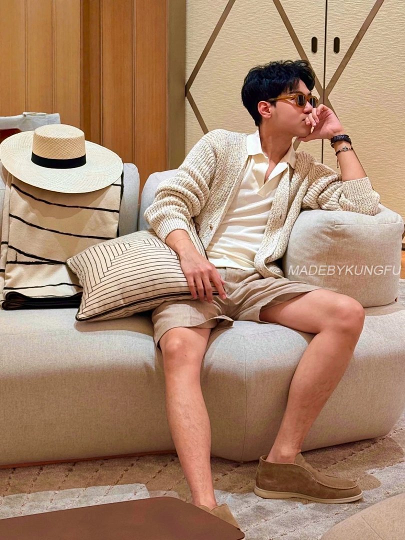 【A+ Item ID 8240 LP Linen Casual Shorts -“ Efficient Heat Dissipation ”14 Worsted - Image 28