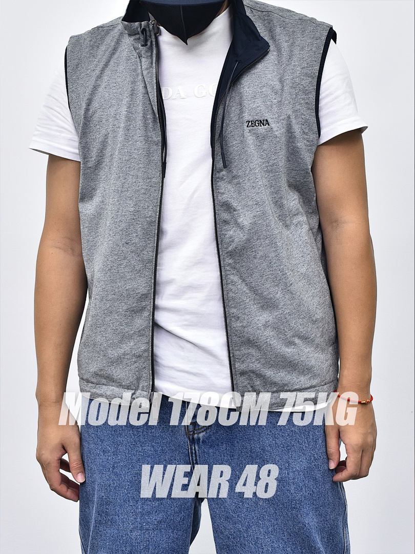 Other ZE Double-Sided Cashmere Vest - Image 4