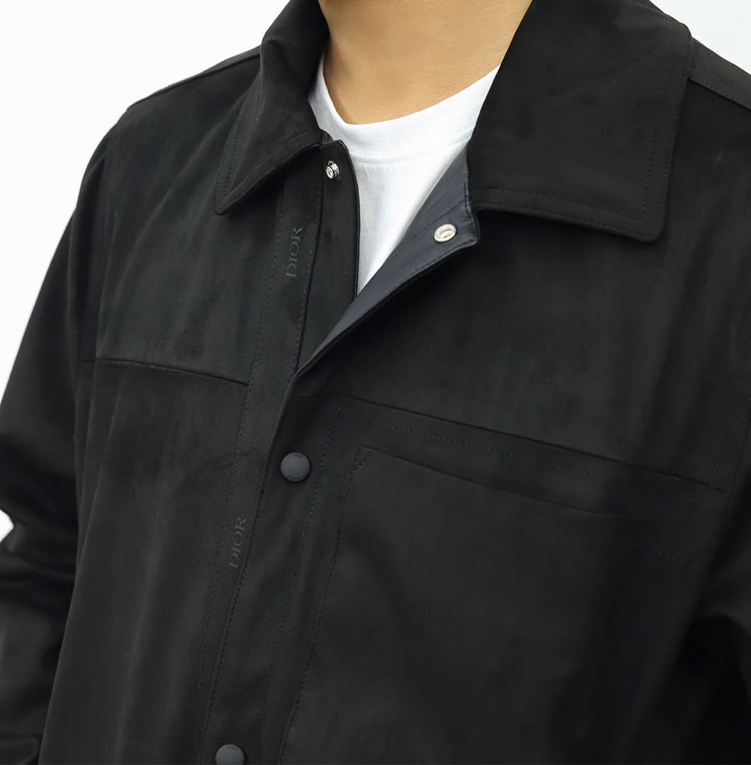 Other Or Sliver Stamping Suede Jacket - Image 5