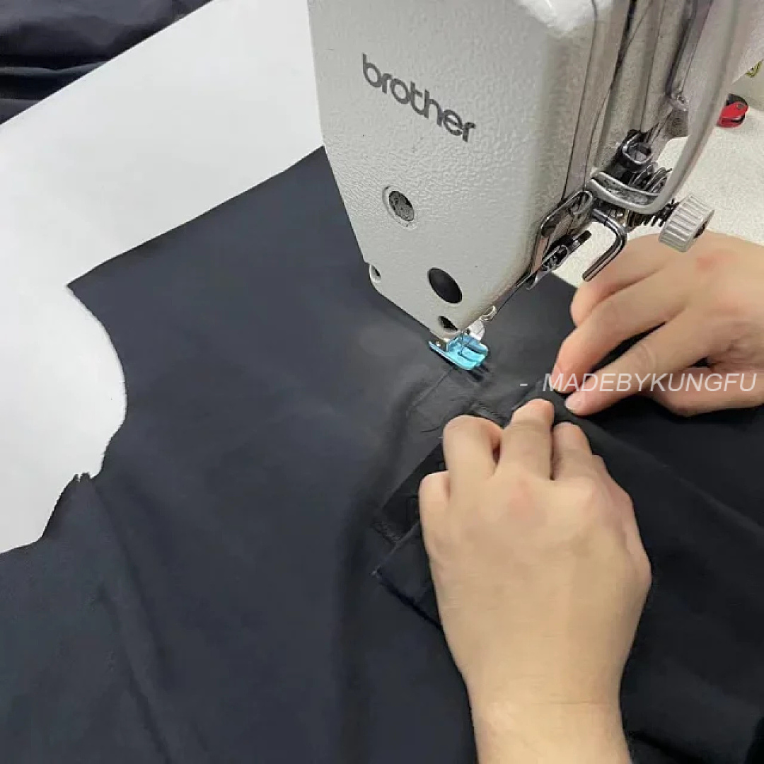 【A+ Item ID 9061 BV Imported Cowhide Material Pure Hand Woven Solid Color Cotton Elastic Knitted Sh - Image 11