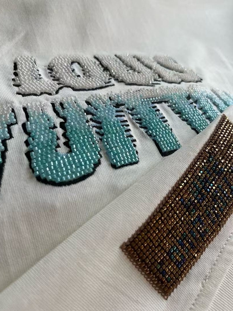 Other 1V Tatami Embroidery + Beading Tee - Image 14