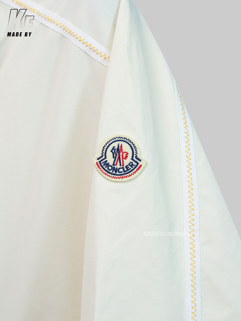 Christian Louboutin MON Orange Stitched Windbreaker - Tear Resistant Tech - Image 16