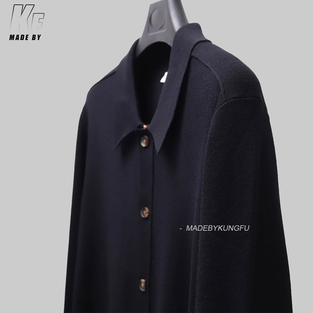 Other BBR 100% Wool Button Up Polo - Image 17