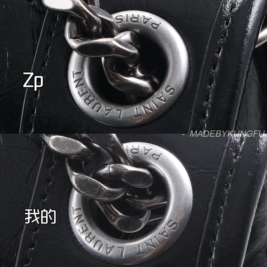 【A+ Item ID 8515 Yevs-SL-YS1- Classic -NIKI- Flip Chain Bag (Silver Black Label) - Image 29