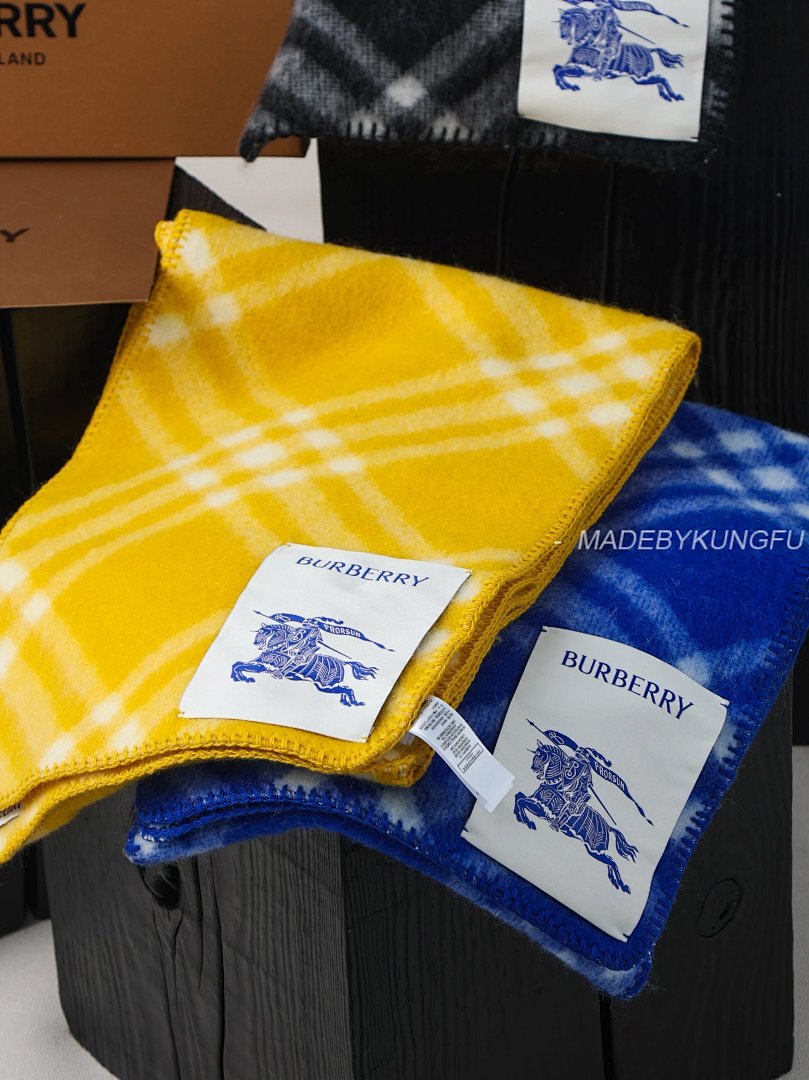 【A+ Item ID 8526 Burberr＊-BBR-2024FW New Style (Twill Wool Scarf -100% Australian) - Image 39
