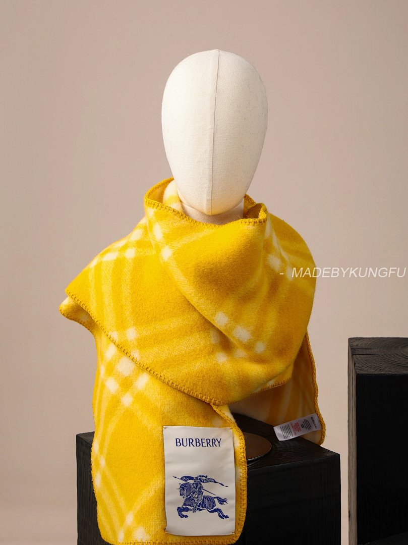【A+ Item ID 8526 Burberr＊-BBR-2024FW New Style (Twill Wool Scarf -100% Australian) - Image 23