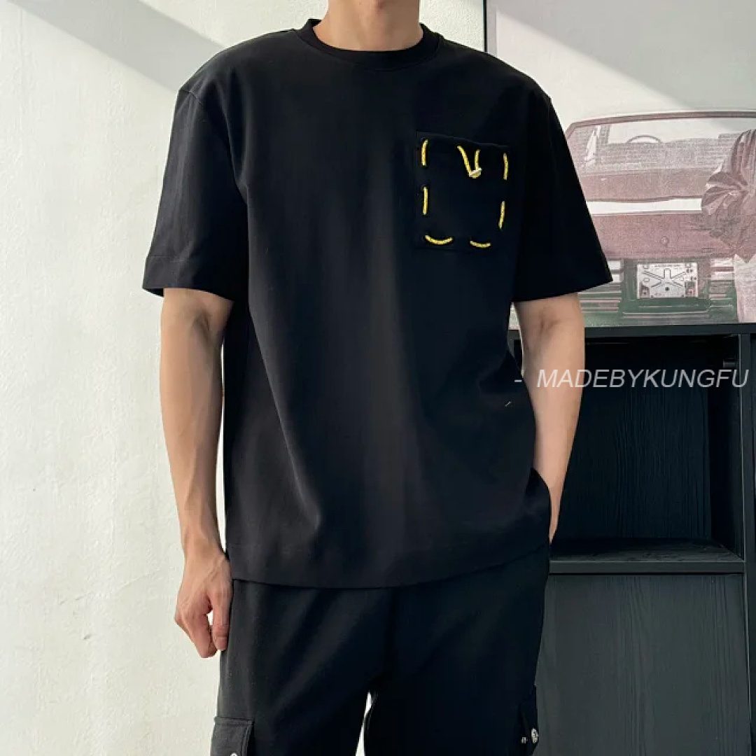 【A+ Item ID 9058 FE Thick And Heavy Feeling Woven Dyed Drawstring Round Neck Pullover, Satin Ri - Image 8