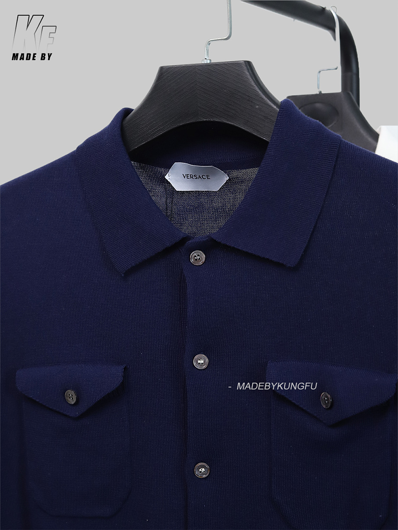 Other VERSACE Knit Button UP Polo - Image 21