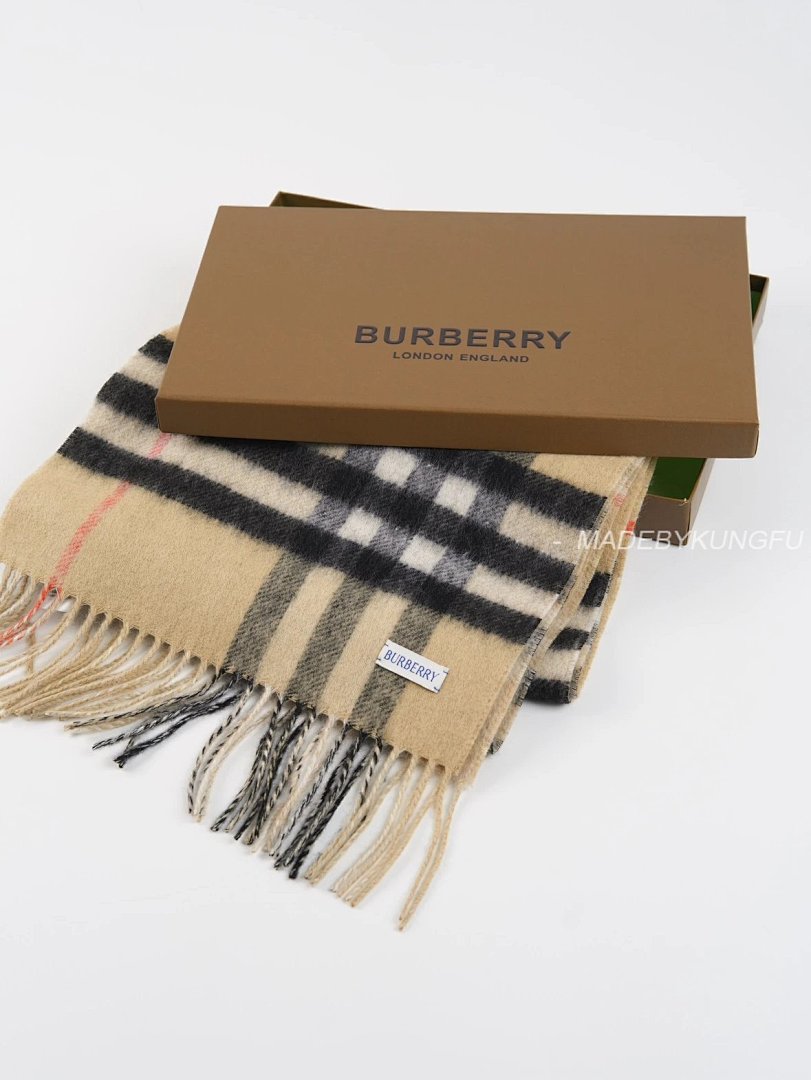 【A+ Item ID 8525 BBR Wool And Cashmere Blend (Striped Mesh Decorative Scarf F) - Image 11