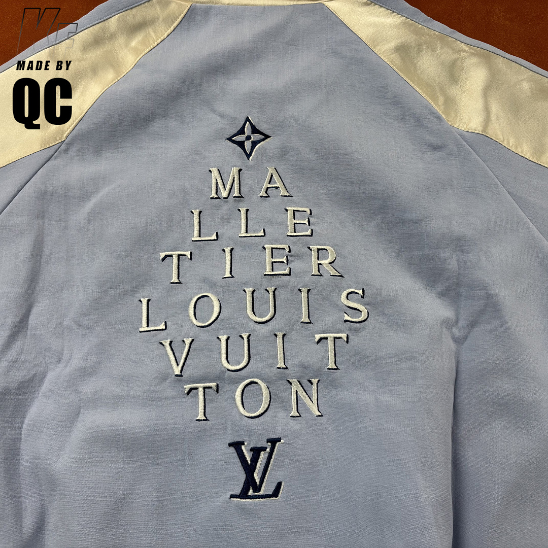 Other 1V 50% Mulberry Silk Blended Monogram Jacket - Image 38