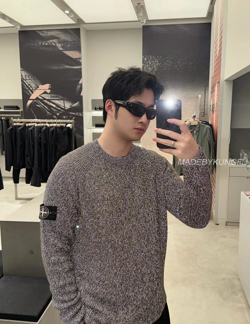 【A+ Item ID 8259 Ghost Series Crew Neck Sweater “ Special Reflective Yarn ” Fine Imitat - Image 22