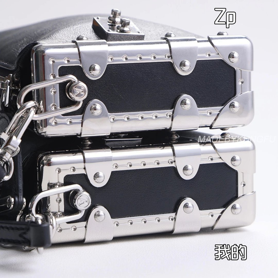 【A+ Item ID 8432 Advanced Customization -100% Calfskin -Slim-Trunk- Soft Box Chain Bag - Image 72