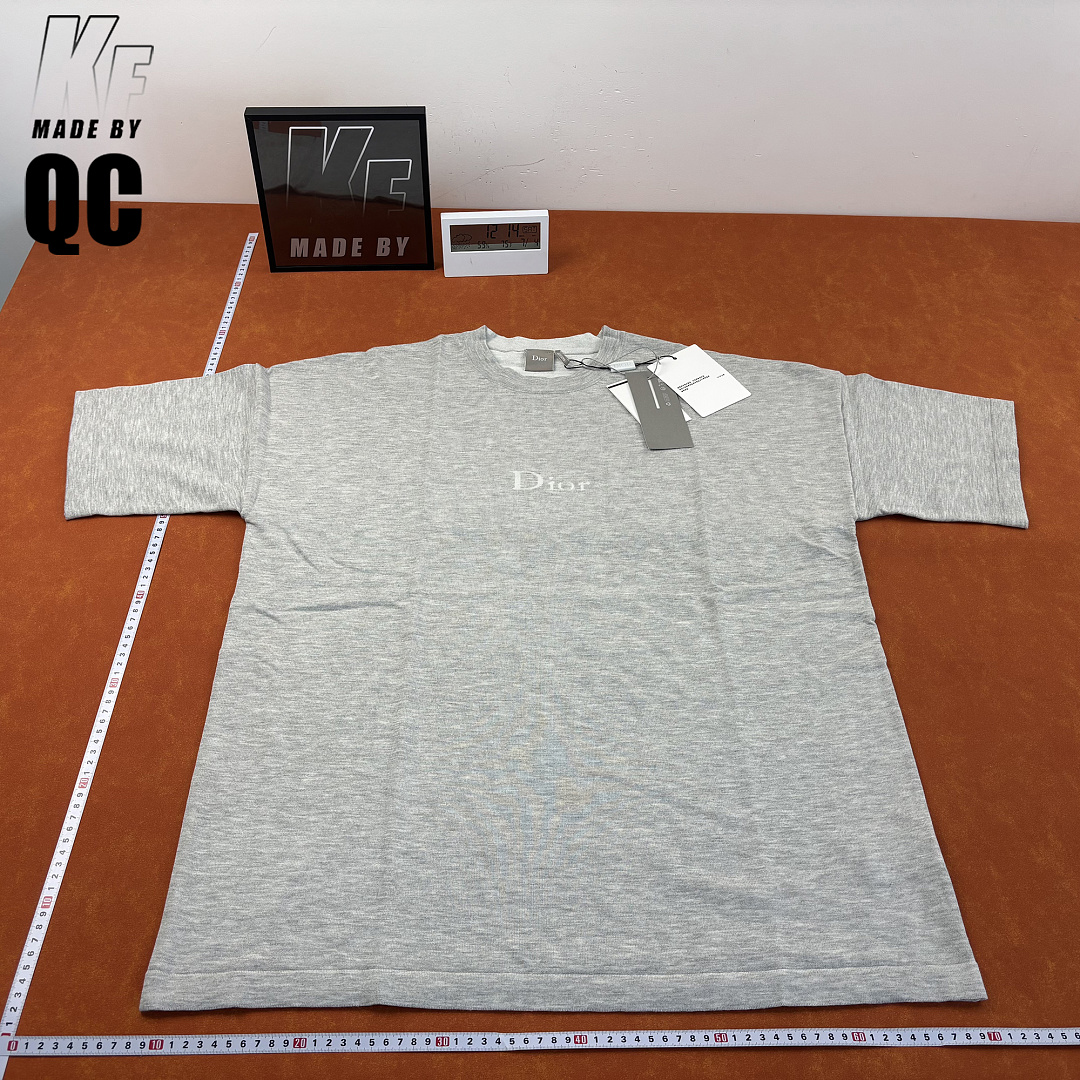 Other Or Oversized Loose Knitted Jacquard Tee - Image 25