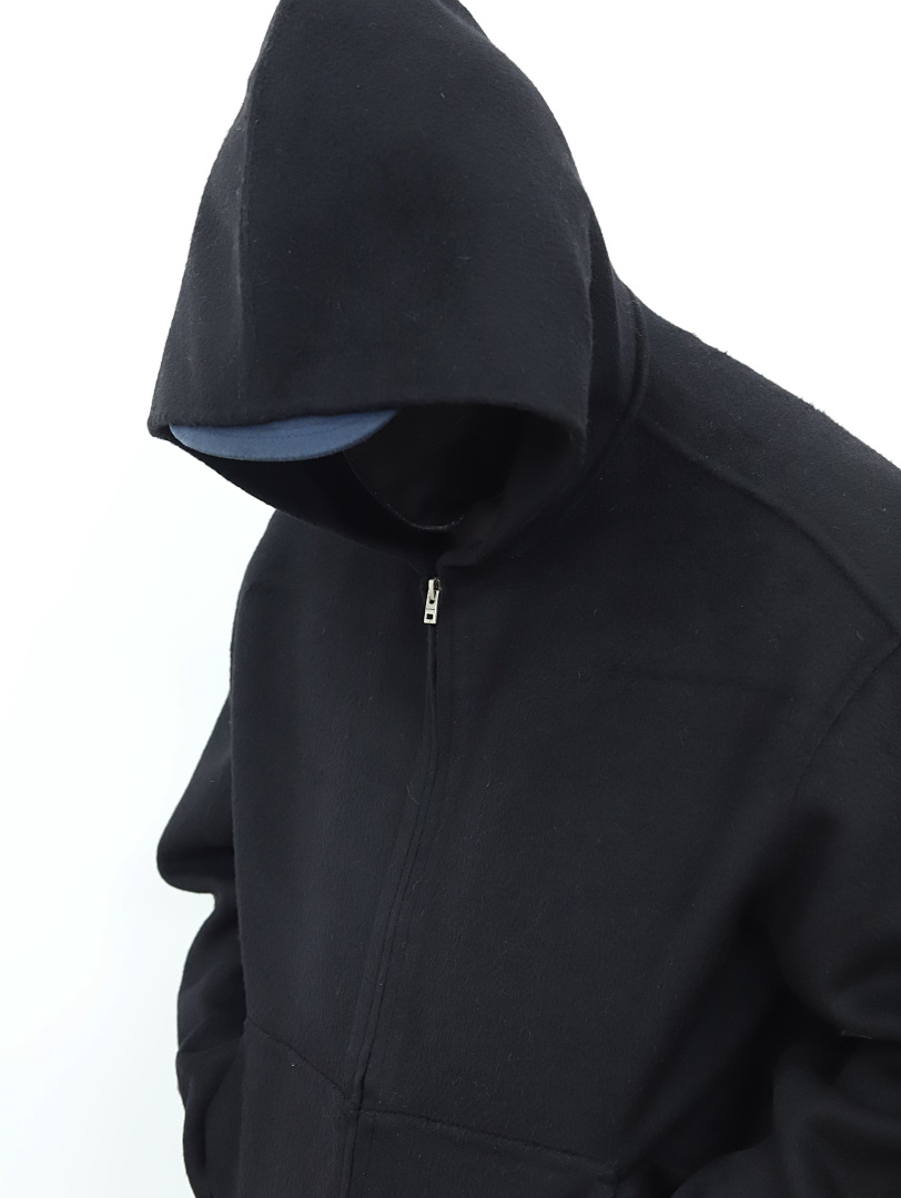 Other Acne Cashmere Wool Blend Double-Sided Zip Hoodie - Image 10