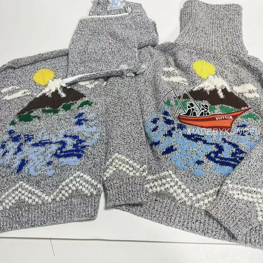 【A+ Item ID 8047 Nigo Collaboration FW25 Autumn_Winter Collection _30% Wool ➕ 70% Cotto - Image 40