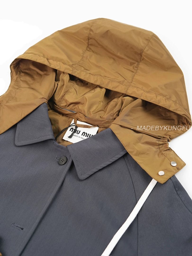 【A+ Item ID 8132 Miu (Single-Breasted High-Tech Puffer Coat -“60％ Mohair ➕40% Wool) - Image 14