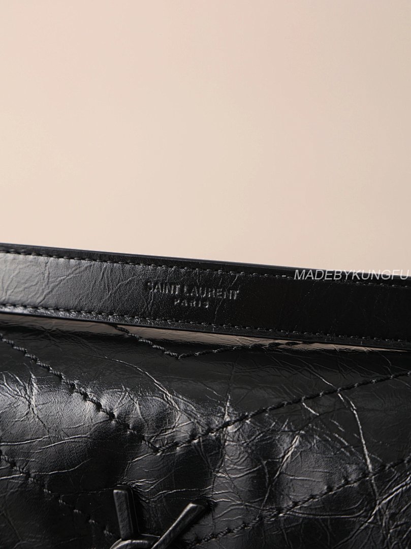【A+ Item ID 8515 Yevs-SL-YS1- Classic -NIKI- Flip Chain Bag (Silver Black Label) - Image 16