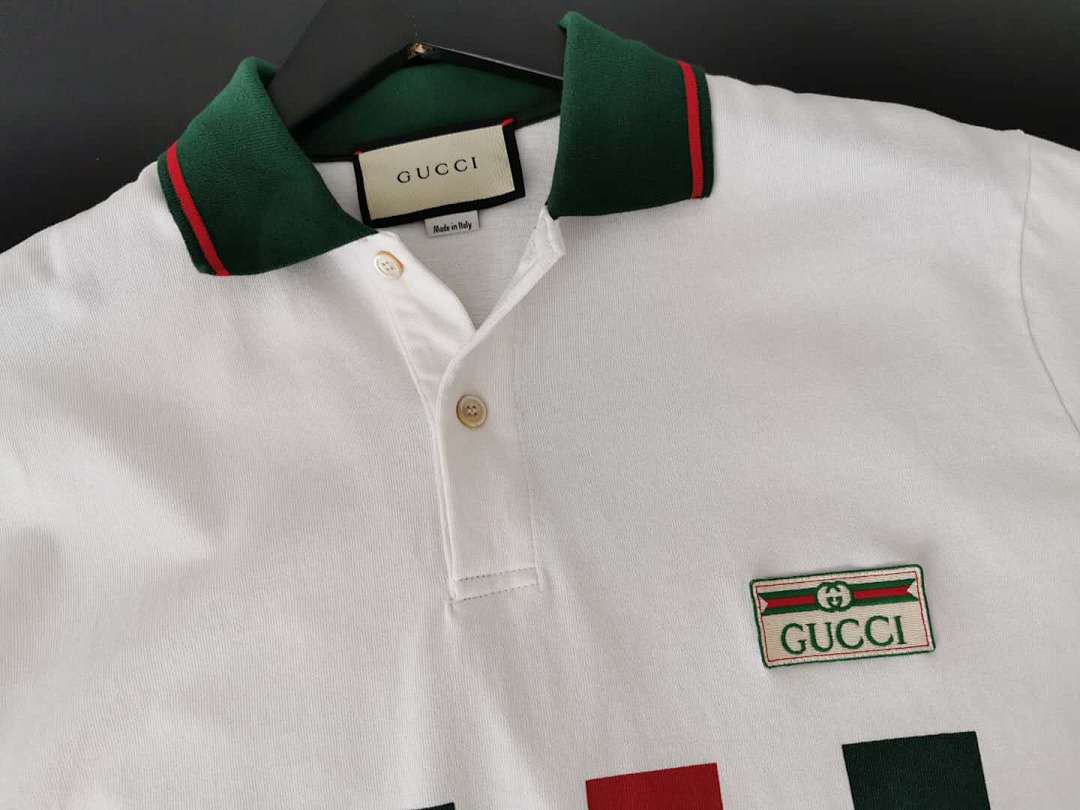 Other GG Web Striped Oversize Polo - Image 8