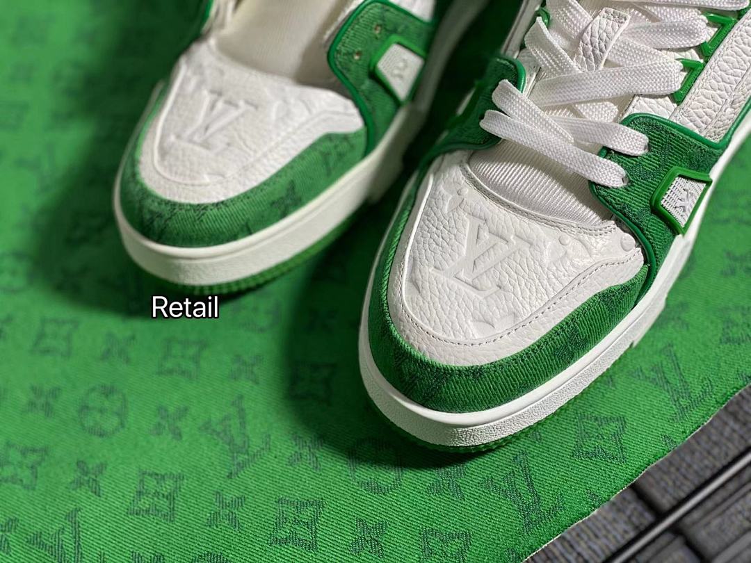 Other VV 2022 Green Denim Trainer - Image 8