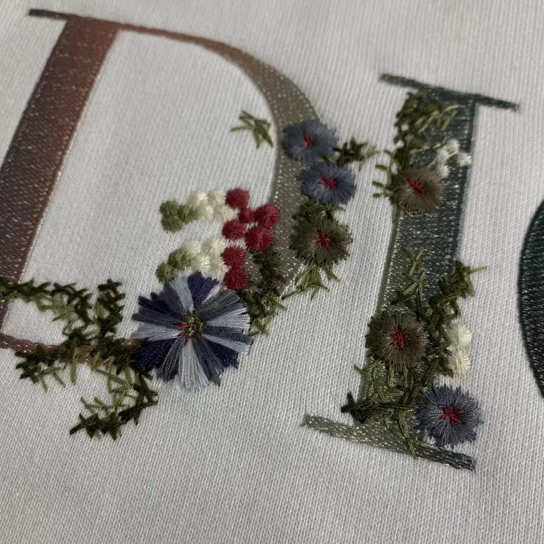 Other Embroidery Colorful Flower Hoodie - Image 4