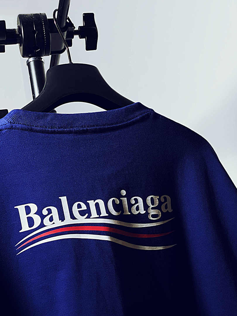Other Bal Lastest Blue Campaign Tee