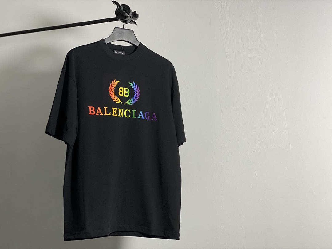 Other BAL Embroidery Rainbow Tee——On Stock - Image 3