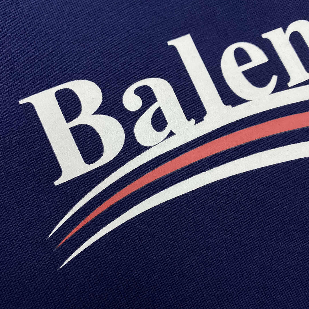 Other Bal Lastest Blue Campaign Tee - Image 9
