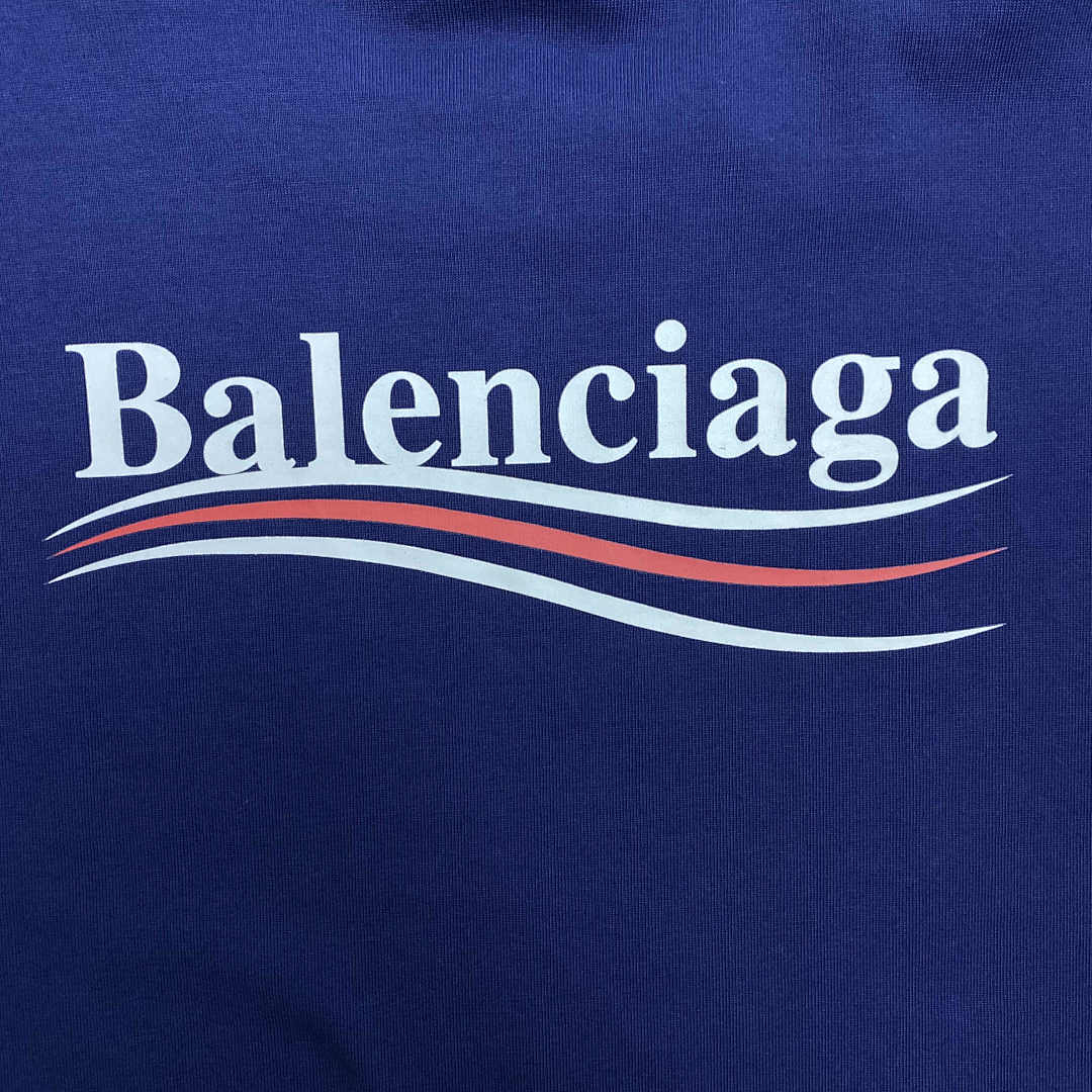 Other Bal Lastest Blue Campaign Tee - Image 8