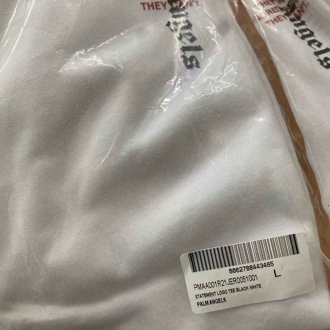 Other AML 2021SS Simple Print White Tee——Sold - Image 8