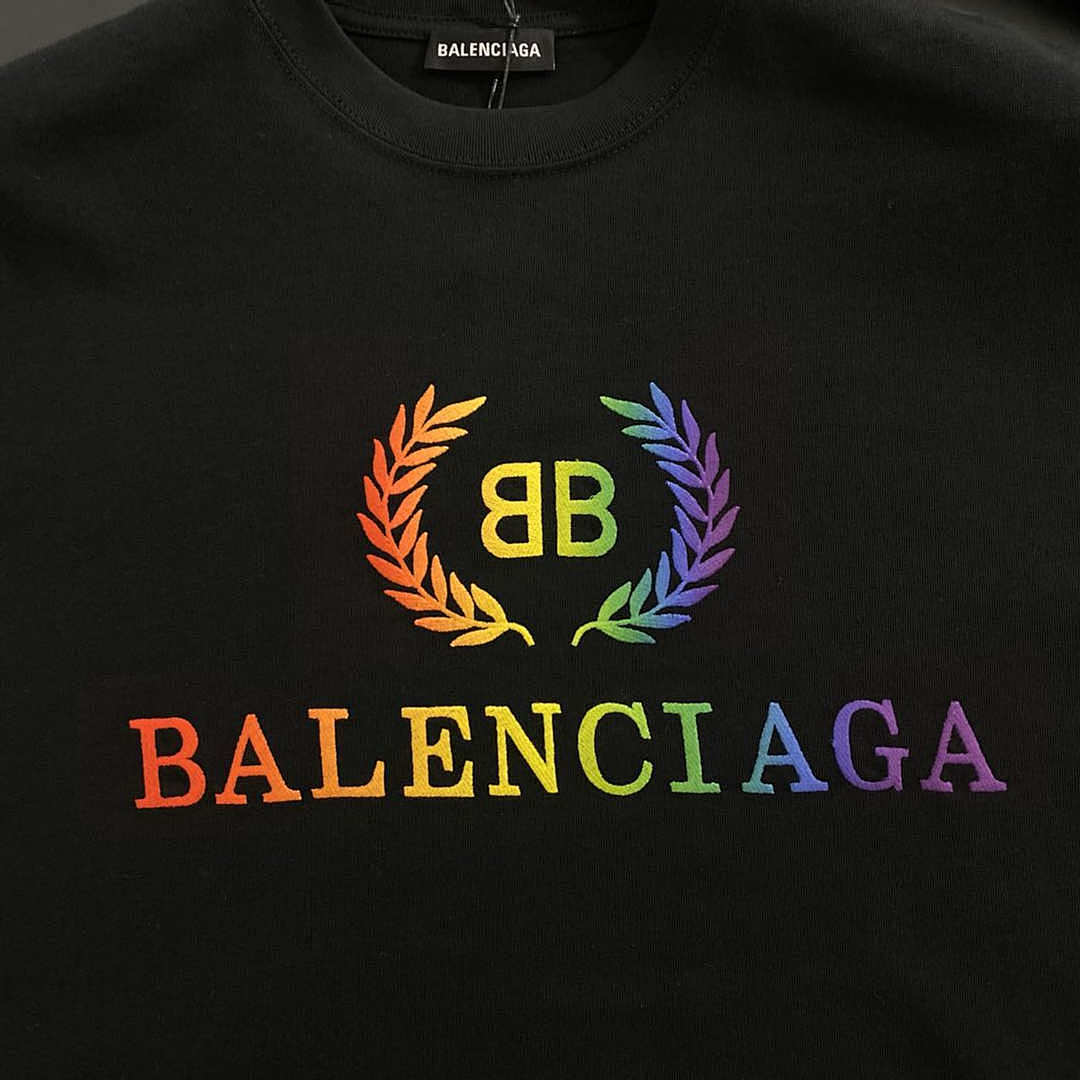Other BAL Embroidery Rainbow Tee——On Stock - Image 4