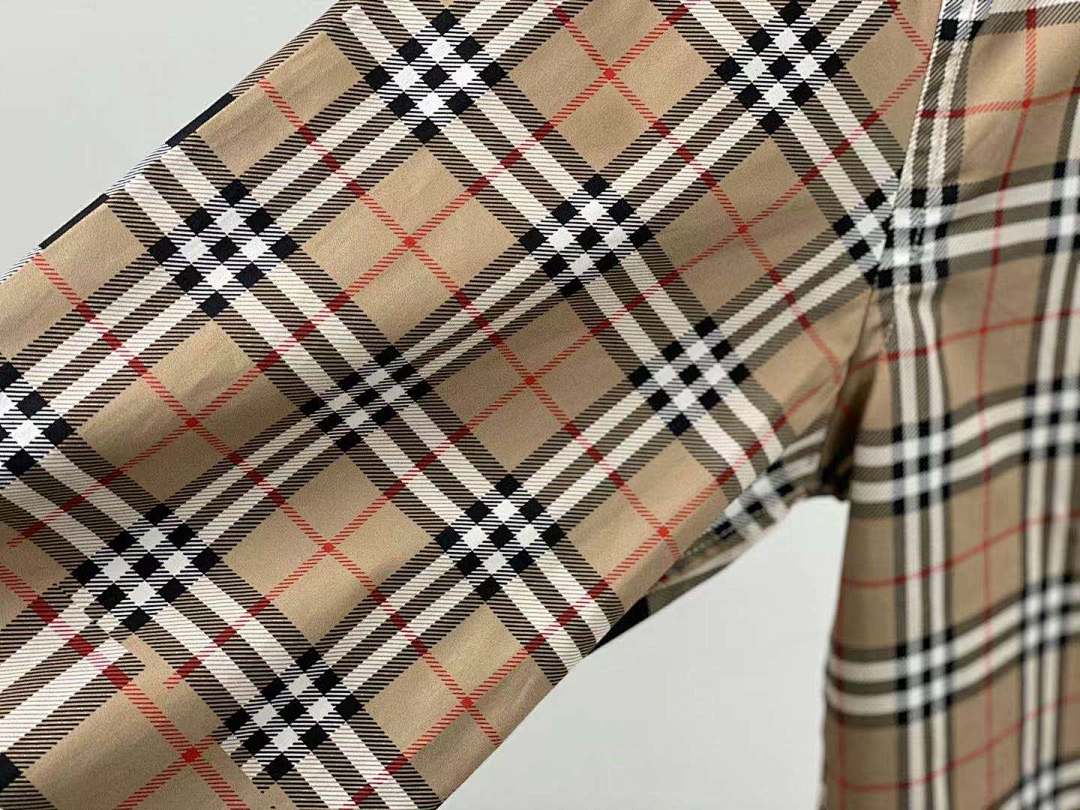 Other BUR Classic Fit Patchwork Check Cotton Shirt - Image 8