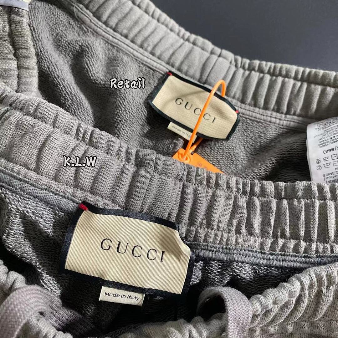 Other GG Grey Cotton Jersey Shorts - Image 5