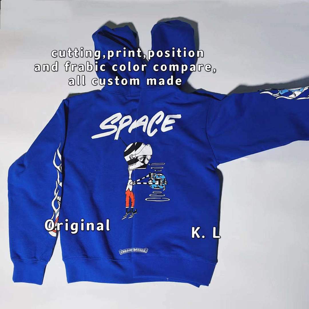 Chanel CH Blue Hoodie - Image 29