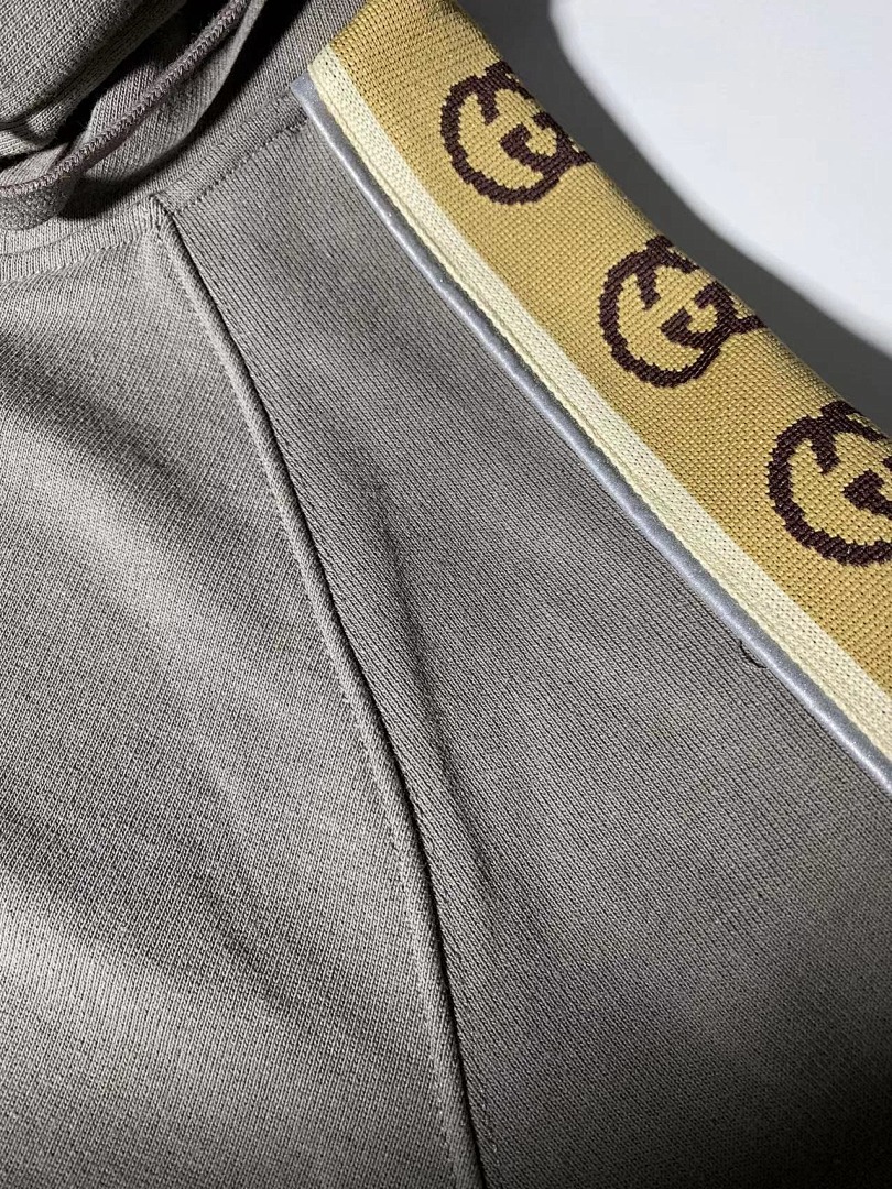 Other GG Grey Cotton Jersey Hooded Sweatshirt - Image 19