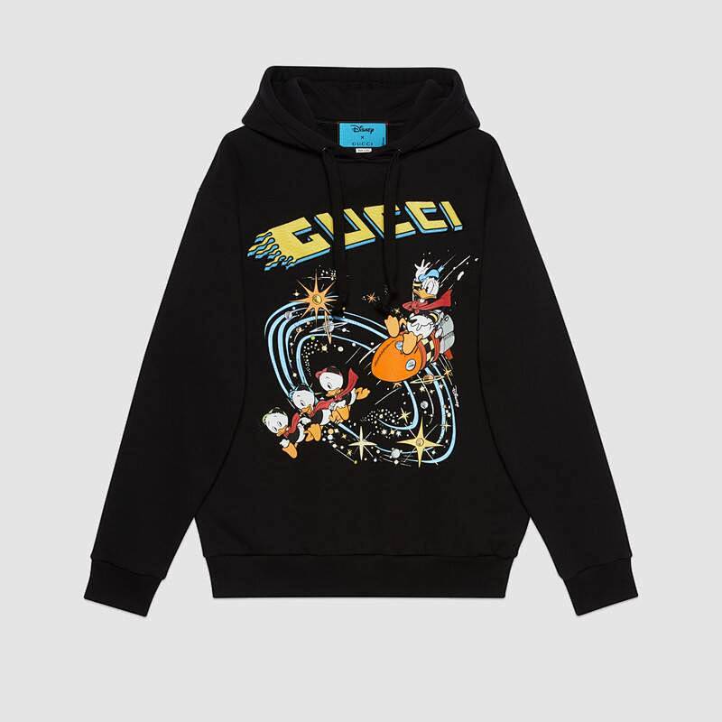 Disne*Y X GC DUCK Black Hoodie, photo 1