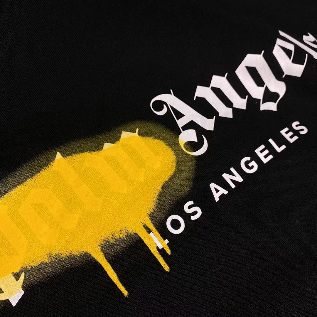 Other KEN AML 21FW Blue And Yellow Spray Hoodie - Image 11