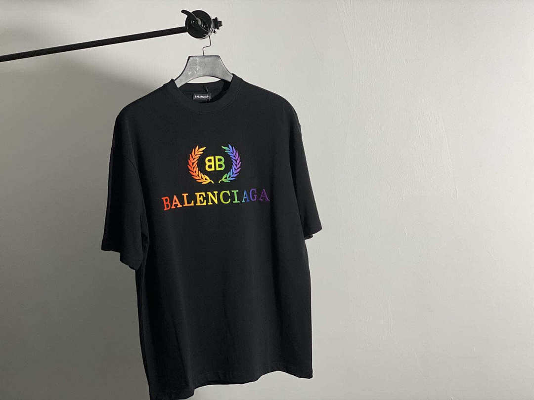 Other BAL Embroidery Rainbow Tee——On Stock