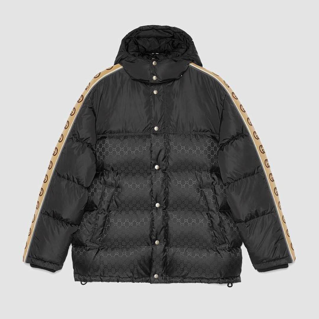 GC Jacquard Nylon Padded Coat, photo 1