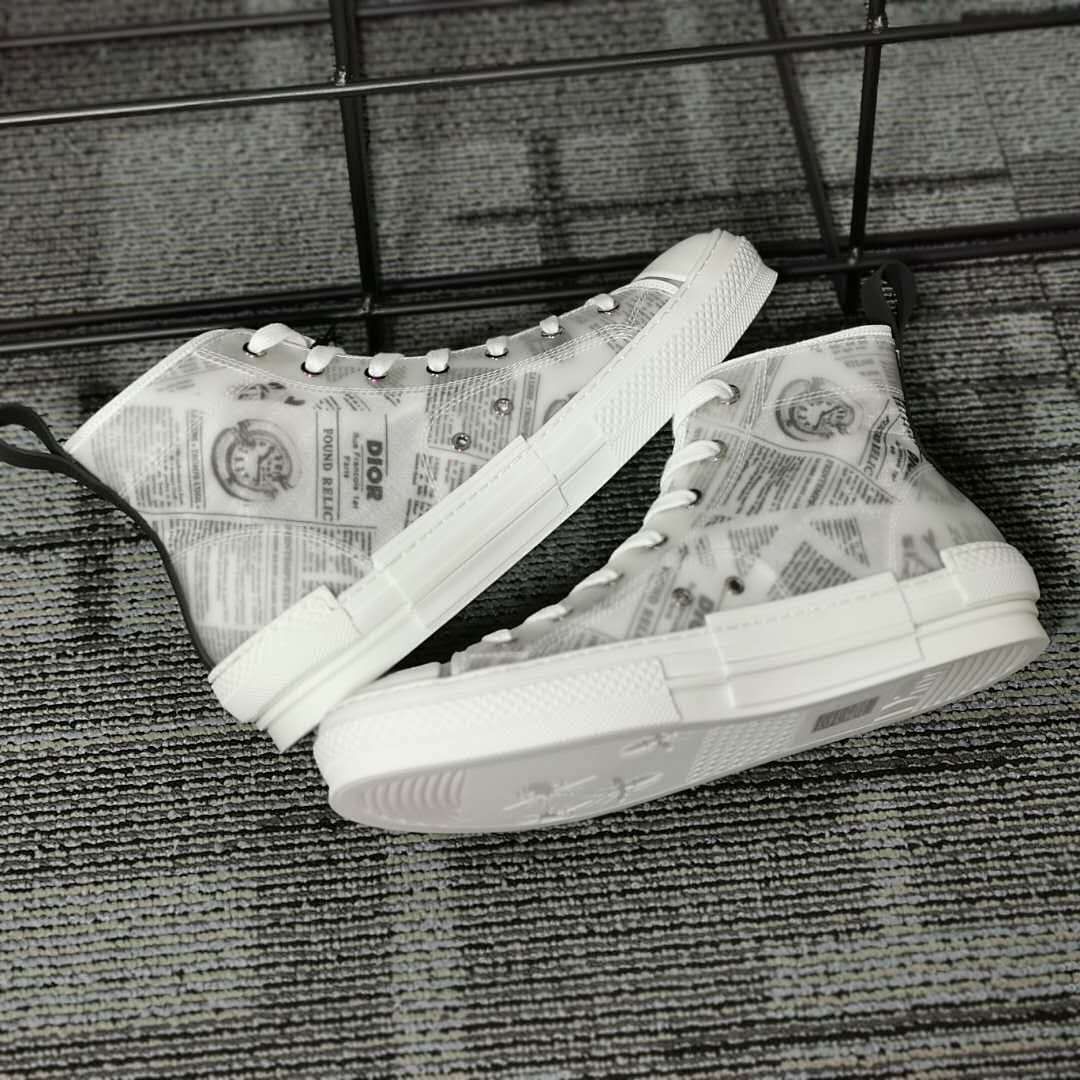 Newspaper High-Top And Low Top, photo 1