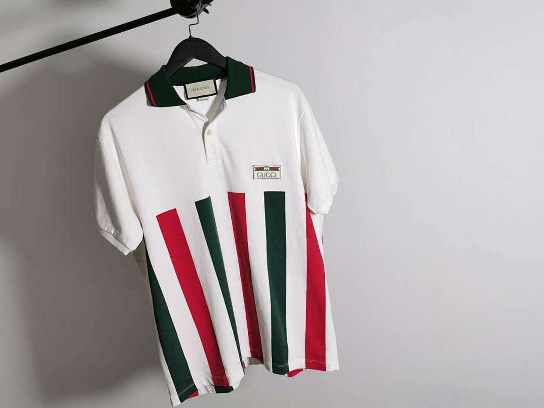 Other GG Web Striped Oversize Polo - Image 3
