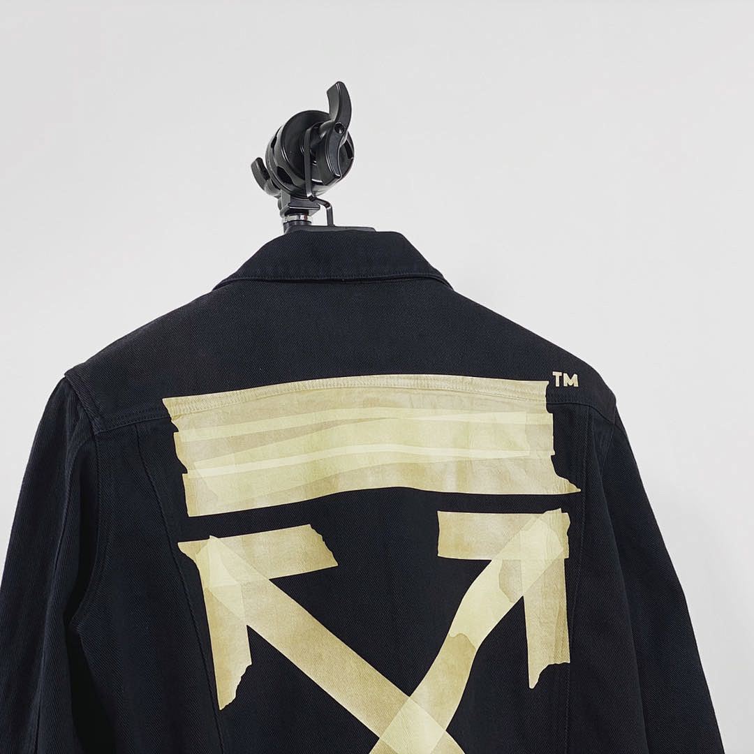 Other OW 20SS Tape Denim Jacket —— - Image 13